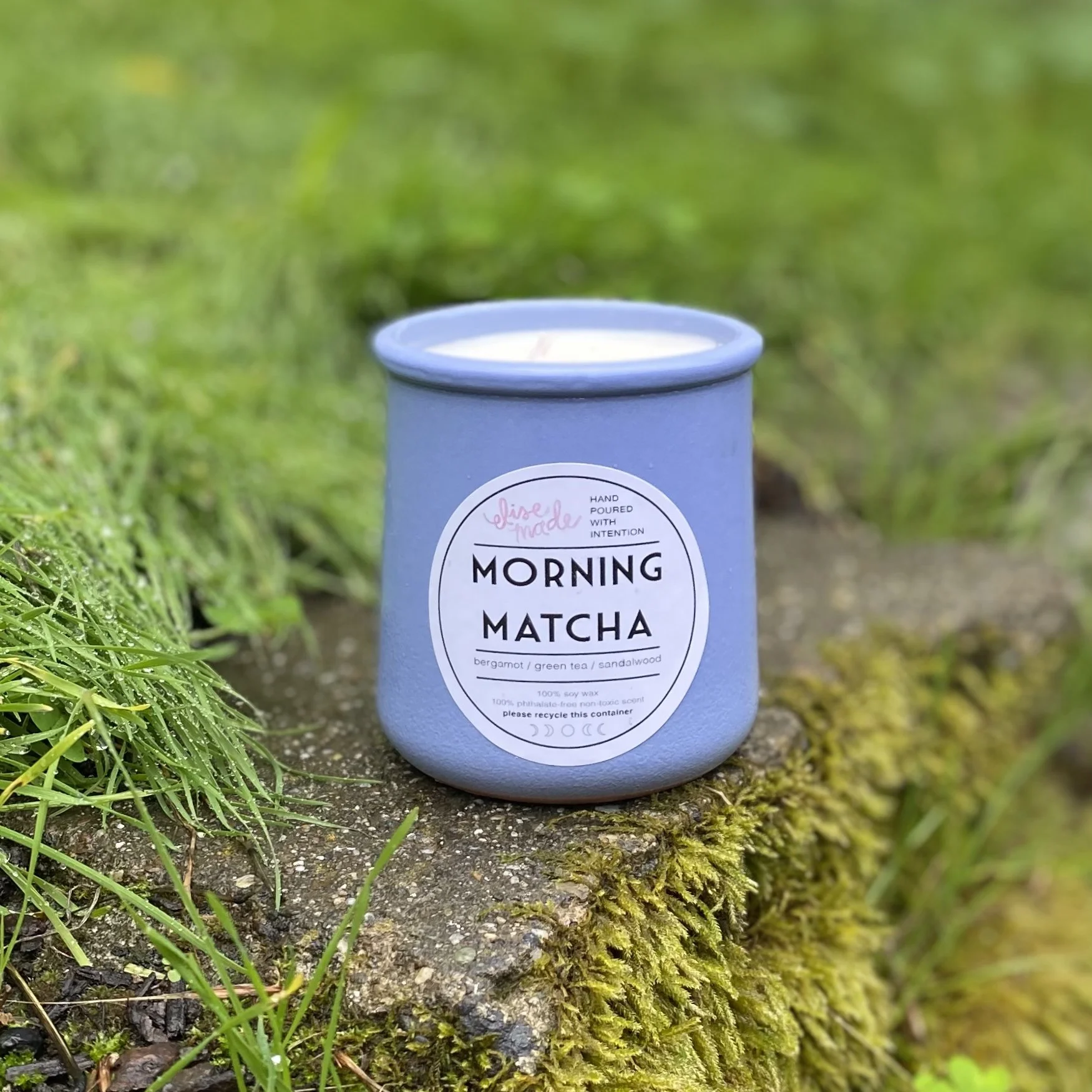 Recycled Yogurt Crock Candles — elisemade